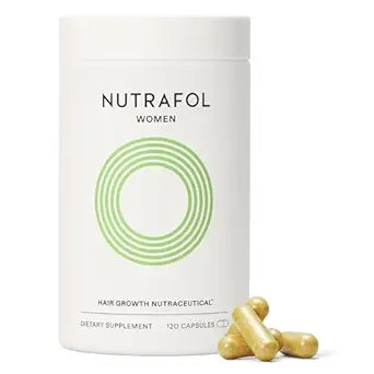 Nutrafol Women Hair Growth Supplement | Clinically Proven for Thicker Hair – 120 Capsules