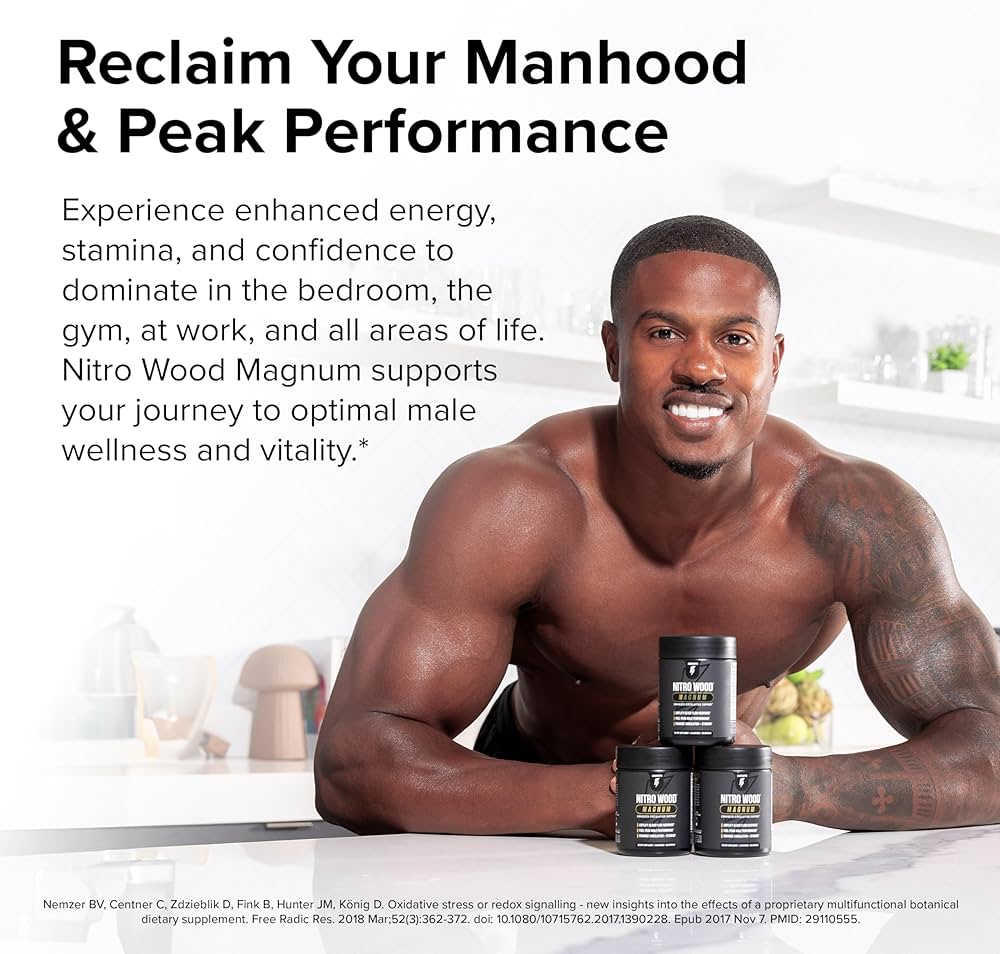 Nitro Wood Magnum: Advanced Male Performance & Circulation Support – 60 Capsules