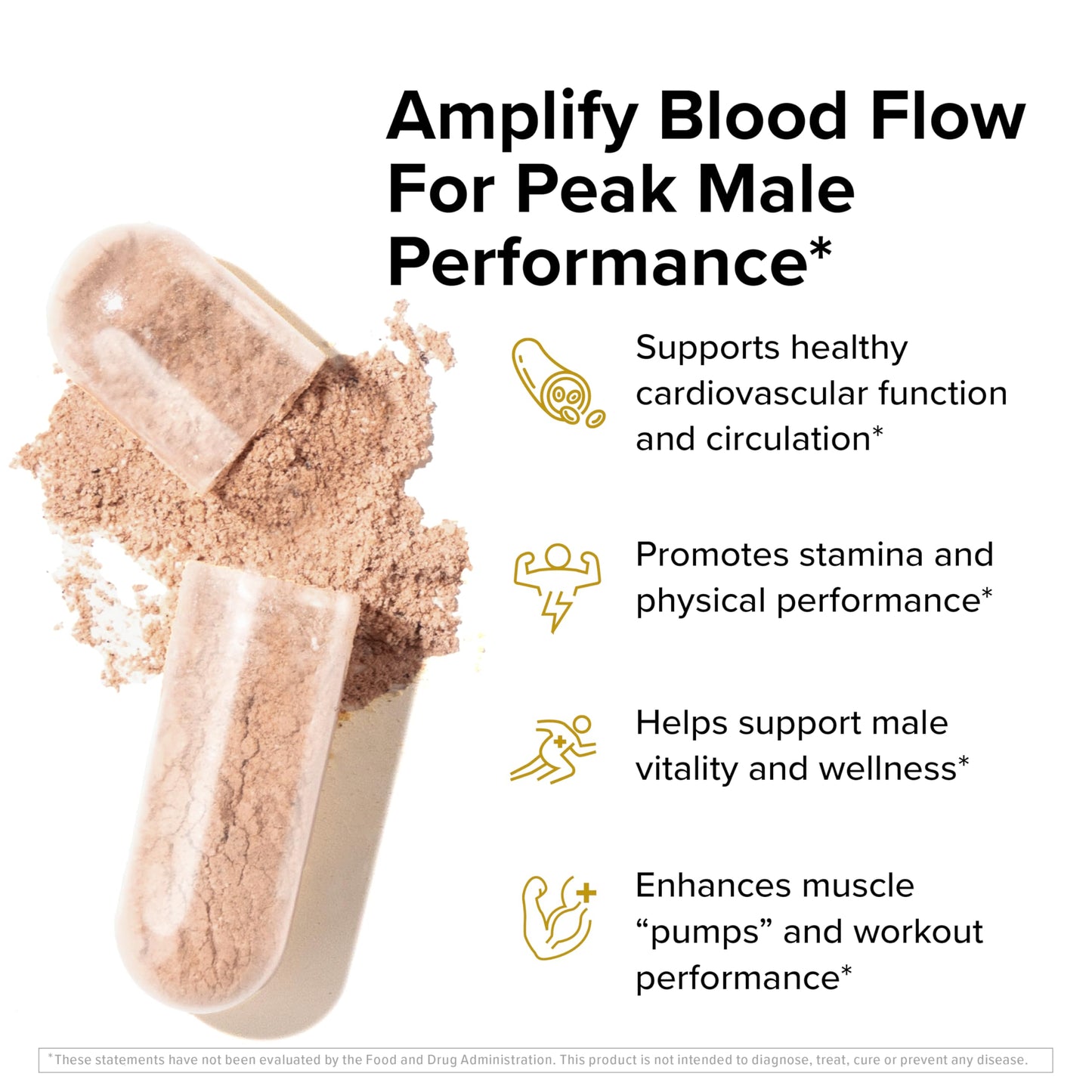 Nitro Wood Magnum: Advanced Male Performance & Circulation Support – 60 Capsules