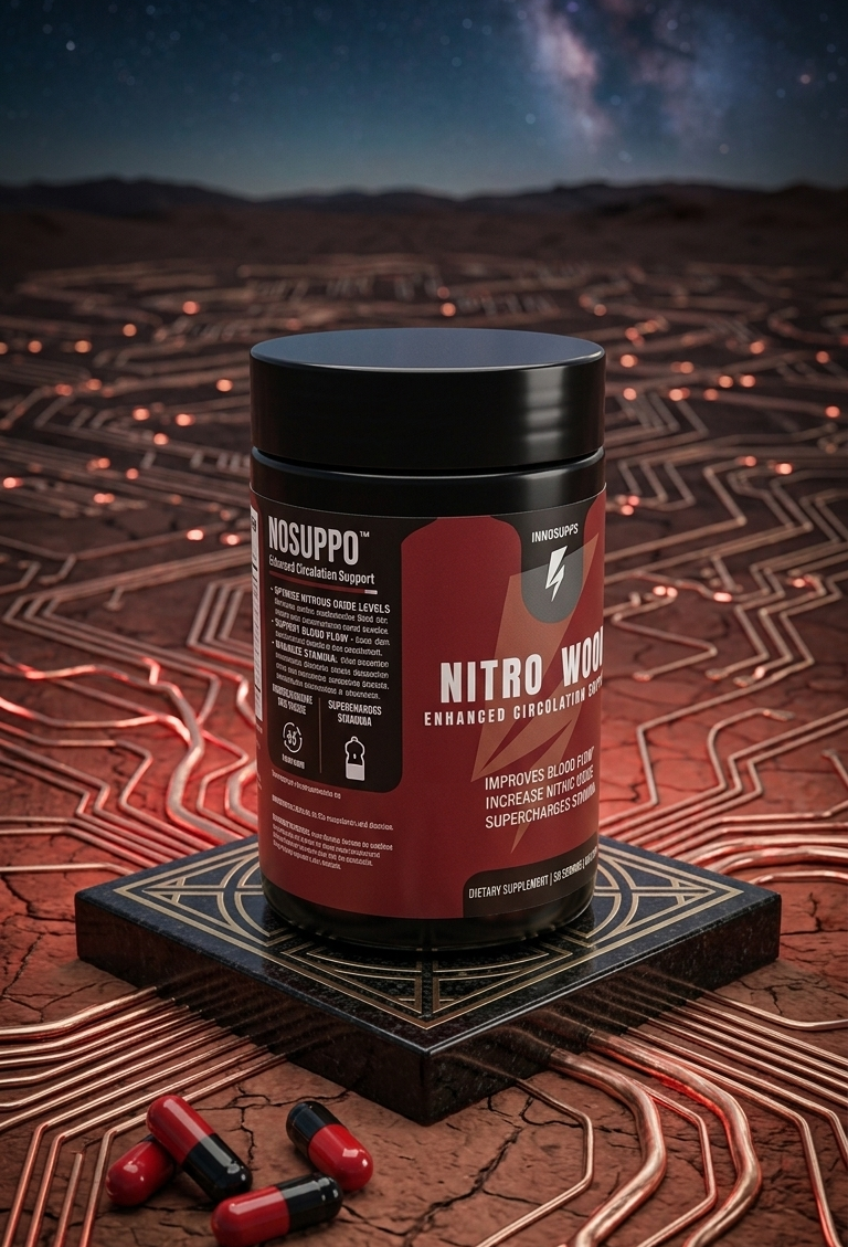 Nitro Wood: Advanced Nitric Oxide Booster & Circulation Support – 60 Capsules