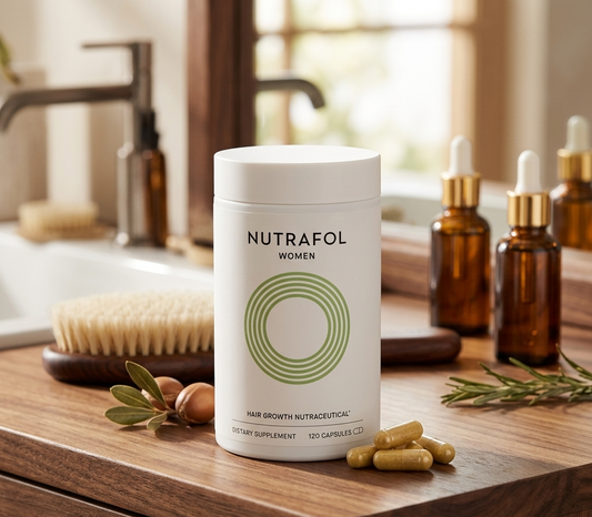 Nutrafol Women Hair Growth Supplement | Clinically Proven for Thicker Hair – 120 Capsules