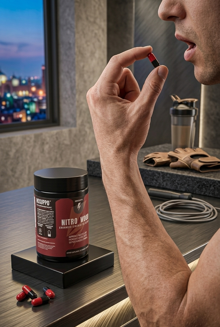 Nitro Wood: Advanced Nitric Oxide Booster & Circulation Support – 60 Capsules