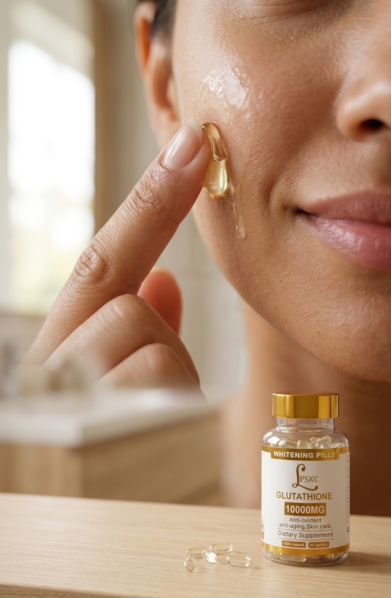 Wholesale Vitamin C Beauty Product Glutathione Pills Capsule for Skin Whitening