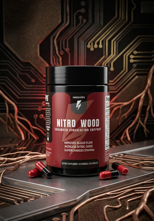 Nitro Wood: Advanced Nitric Oxide Booster & Circulation Support – 60 Capsules