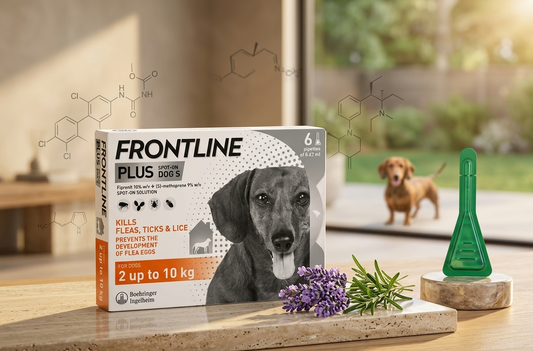 FRONTLINE Plus Flea & Tick Treatment for Small Dogs - 6 Pipettes