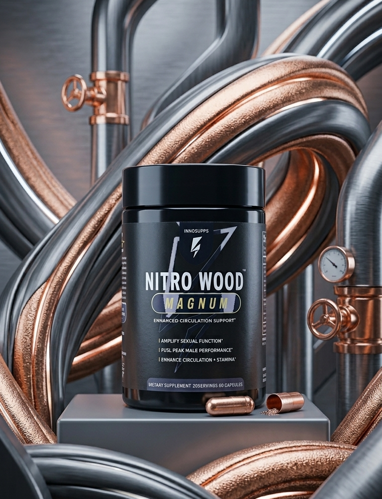 Nitro Wood Magnum: Advanced Male Performance & Circulation Support – 60 Capsules